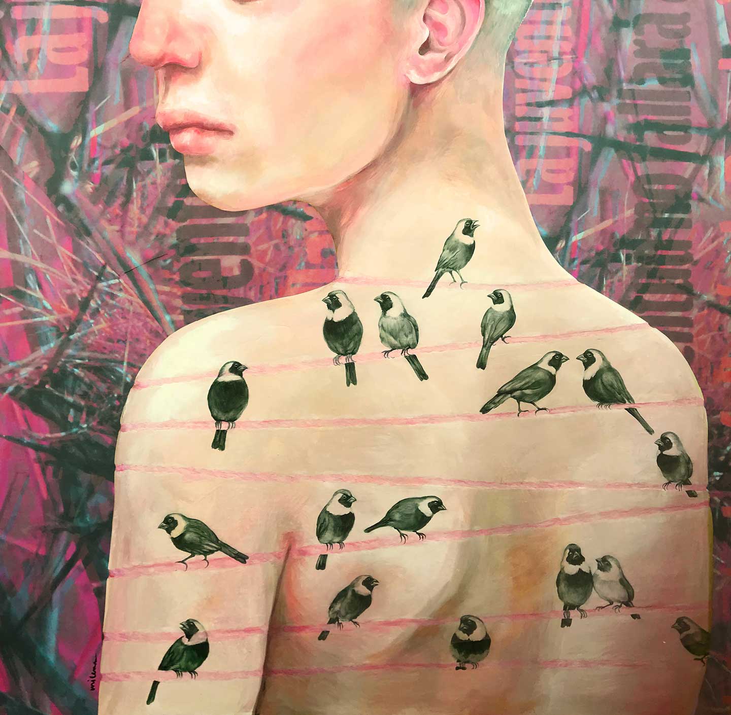 " The cry", Milena Martínez Pedrosa.